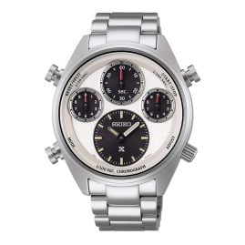 Seiko SFJ009P1 Prospex Speedtimer Herrenuhr Solar mit 2 Bändern LE