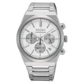 Seiko SSB451P1 Herrenuhr Chronograph Stahl/Silberfarben