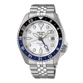 Seiko SSK033K1 5 Sports Herren-Armbanduhr Automatik GMT