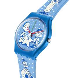 Swatch SO28Z126 Armbanduhr The Simpsons Tidings Of Joy