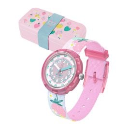Flik Flak FPNP175 Kinderuhr Set mit Brotbox Berry Nice