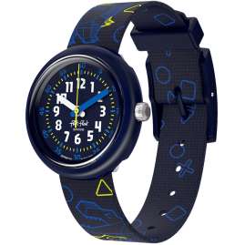 Flik Flak FPNP176 Kinderuhr Set mit Brotbox Dino Diner