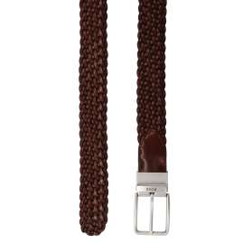 BOSS 50491882-204 Herrengürtel Leder Dunkelbraun Oliver