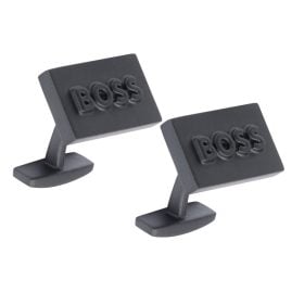 BOSS 50501879-001 Manschettenknöpfe Schwarz Rechteckig B-Blackboss