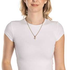 Leonardo 025642 Anhänger Ida Clip & Mix Goldfarben