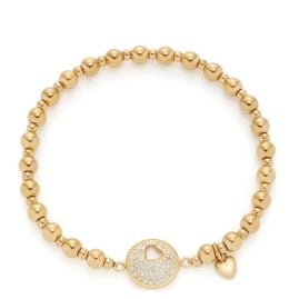Leonardo 026116 Damen-Armband Sue Amour Valentine Goldfarben
