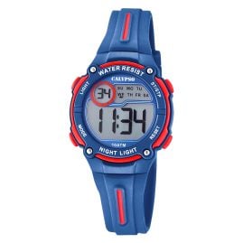 Calypso K6068/4 Kinder- und Jugenduhr Digital Blau/Rot