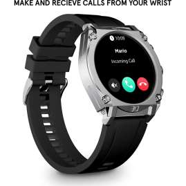 Police PEIUN0000101 Herren-Smartwatch My.Avatar Schwarz/Stahlfarben