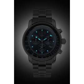 Zeppelin 7680MB-3 Herrenuhr 100 Jahre Zeppelin Stahl/Blau