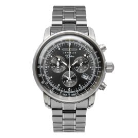 Zeppelin 7680MB-2 Herrenuhr 100 Jahre Zeppelin Stahl/Schwarz