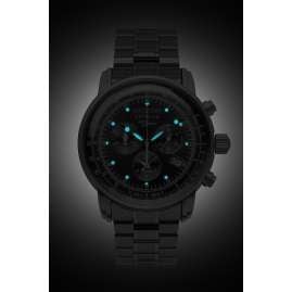 Zeppelin 7680MB-2 Herrenuhr 100 Jahre Zeppelin Stahl/Schwarz