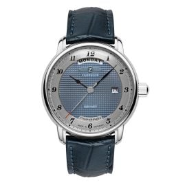 Zeppelin 8562-3 Herrenuhr Automatik Friedrichshafen Blau