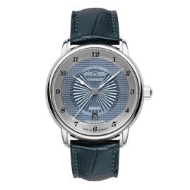 Zeppelin 8556-3 Herrenuhr Automatik Friedrichshafen Blau