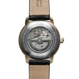 Zeppelin 7664-5 Herrenuhr Automatik LZ127 Graf Zeppelin Dunkelbraun/Grau