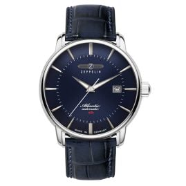 Zeppelin 8460-3 Herrenuhr Automatik Atlantic Dunkelblau