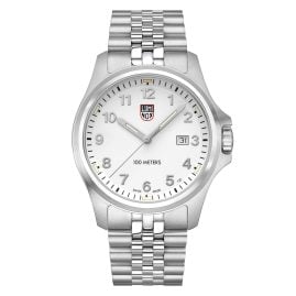 Luminox XL.2527 Herrenuhr Dress Field Quarz Stahl/Weiß