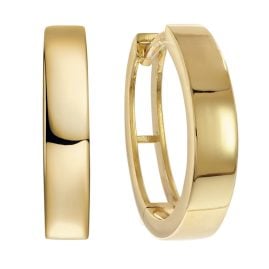 trendor 68747 Ohrringe Gold 333/8K Creolen Ø 14 mm