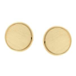 trendor 28460 Damen-Ohrstecker 333 / 8K Gold Ohrringe Ø 8 mm