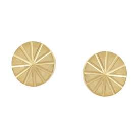 trendor 28463 Damen-Ohrringe 333 / 8K Gold Ohrstecker Ø 6 mm