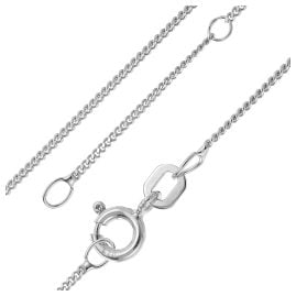 trendor 21210 Halskette für Damen und Kinder 925 Silber Panzerkette 36-45 cm