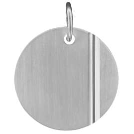 trendor 87226 Herren Gravurplatte 925 Silber