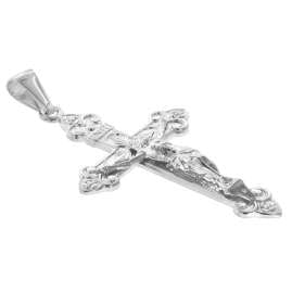 trendor 35788 Kreuz-Anhänger für Herren 925 Silber 40 mm