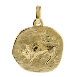 trendor 08725-05 Sternzeichen-Anhänger Stier 333 Gold 16 mm