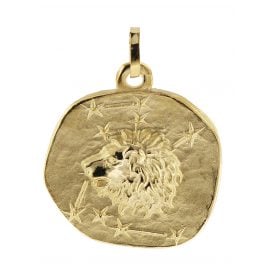 trendor 08982-08 Sternzeichen-Anhänger Löwe 333 Gold 20 mm