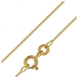 trendor 72436 Feine Panzerkette 333 Gold 0,8 mm Längen 38-60 cm