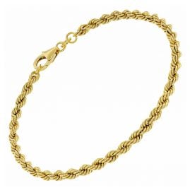 trendor 51879 Damen-Armband 333 Gold / 8 Karat Kordelkette