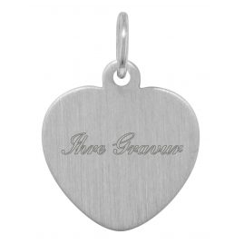 trendor 88742 Anhänger mit Namen für Mädchen Silber 925 Gravur Herz Ø 13 mm