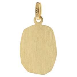 trendor 15382-10 Waage Sternzeichen Gold 333 / 8K mit vergoldeter Silberkette