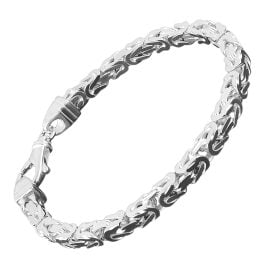 trendor 86106 Königskette Armband Sterlingsilber 925 Breite 4,7 mm
