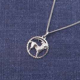 trendor 68260-01 Steinbock Sternzeichen Halskette Silber 925