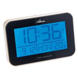 Atlanta 1802/9 Funkwecker Digital Goldfarben