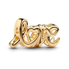 Pandora 763055C00 Charm Handgeschriebene Liebe Goldfarben