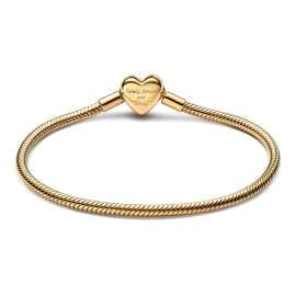 Pandora 563758C01 Damenarmband Funkelndes Unendlichkeits-Herz Goldfarben