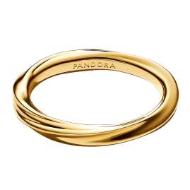 Pandora 163888C00 Damenring Gedreht Goldfarben