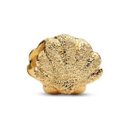 Pandora 764057C00 Goldfarbener Bead-Charm Muschel Mini