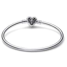 Pandora 592324C01 Damen-Armreif Spiderman Maske Silber 925