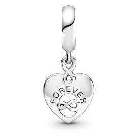 Pandora 799294C01 Silber Charm-Anhänger Freunde für immer Herz