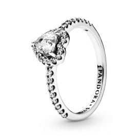 Pandora 198421C01 Damen-Ring Elevated Heart