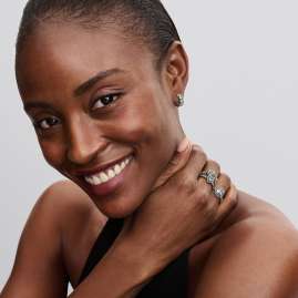 Pandora 198421C01 Damen-Ring Elevated Heart