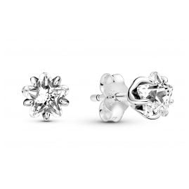 Pandora 290023C01 Damen-Ohrringe Himmlisch Funkelnder Stern Silber