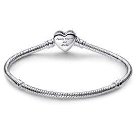 Pandora 592645C01 Damenarmband Silber Funkelndes Unendlichkeits-Herz