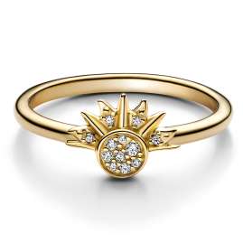 Pandora 15855 Ring-Set Himmlisch Funkelnd Sonne und Mond