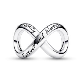 Pandora 793243C00 Silber Charm Für Immer & Ewig Unendlichkeit