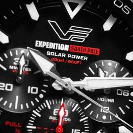 Vostok Europe VR42-592A761-B Herrenuhr Solar Expedition South Pole Chrono Mesh-Band