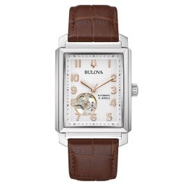 Bulova 96A268 Herrenuhr Automatik Sutton Braun/Roségoldfarben