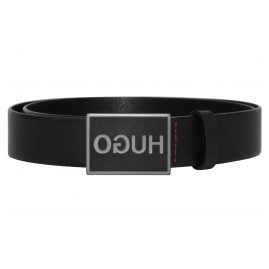 HUGO 50413122-001 Herrengürtel Gerrit Schwarz